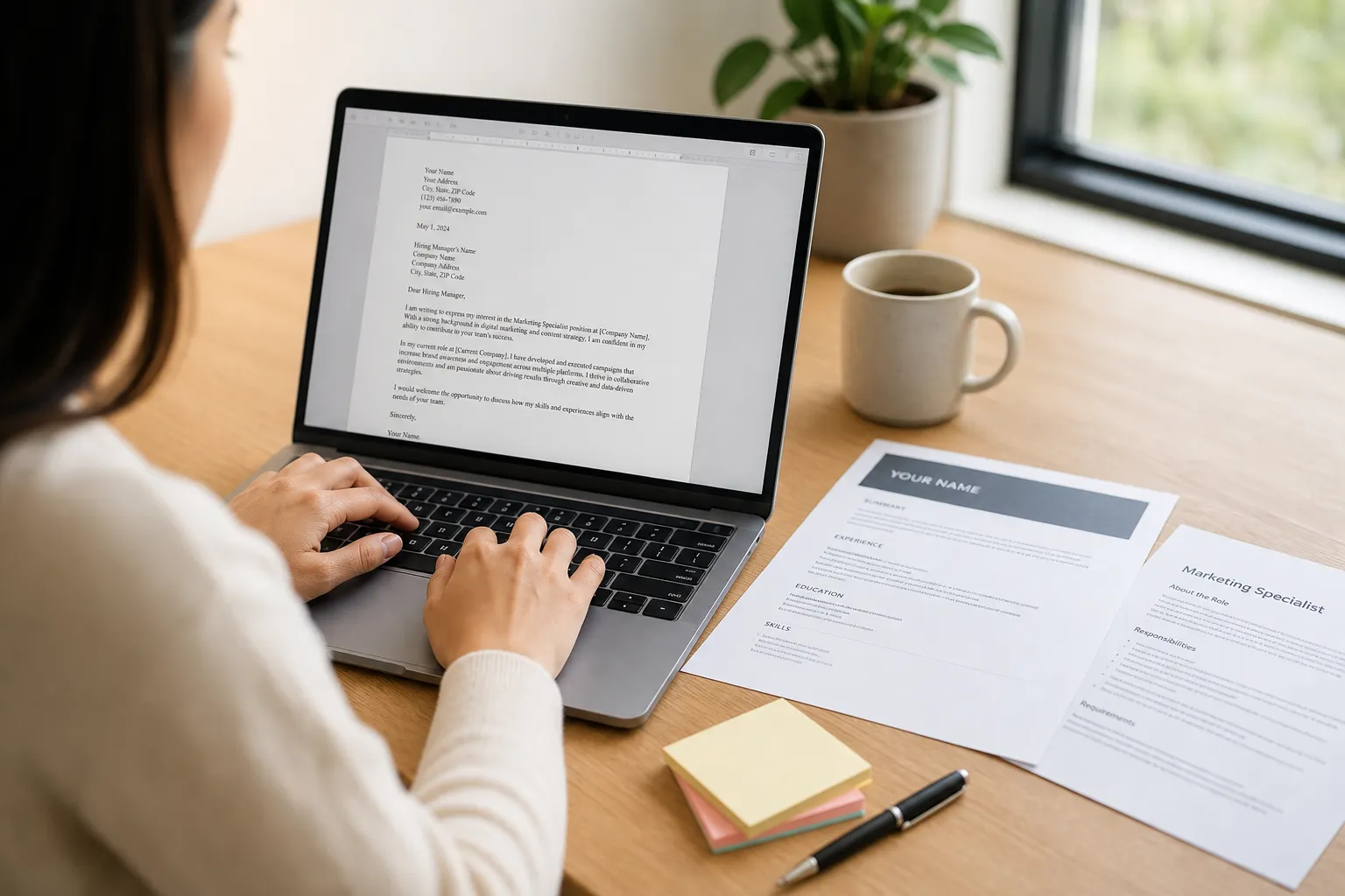 How to Use an AI Cover Letter Generator That Sounds Human