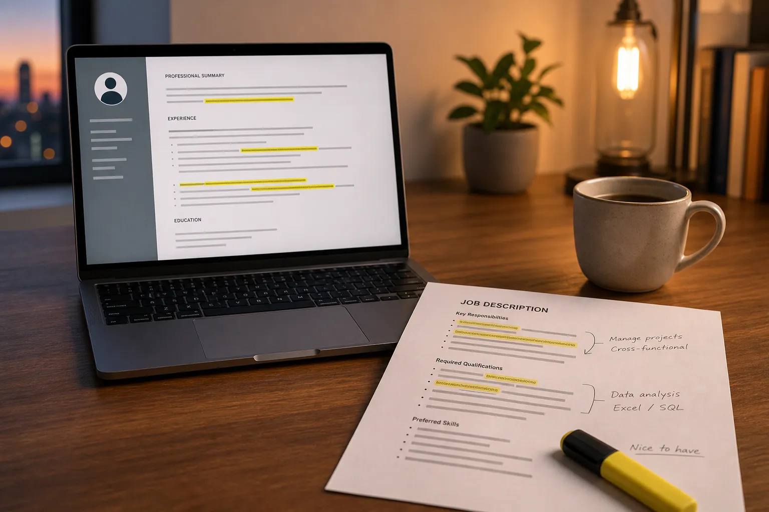 Create a Tailored Resume for Each Job in 15 Seconds