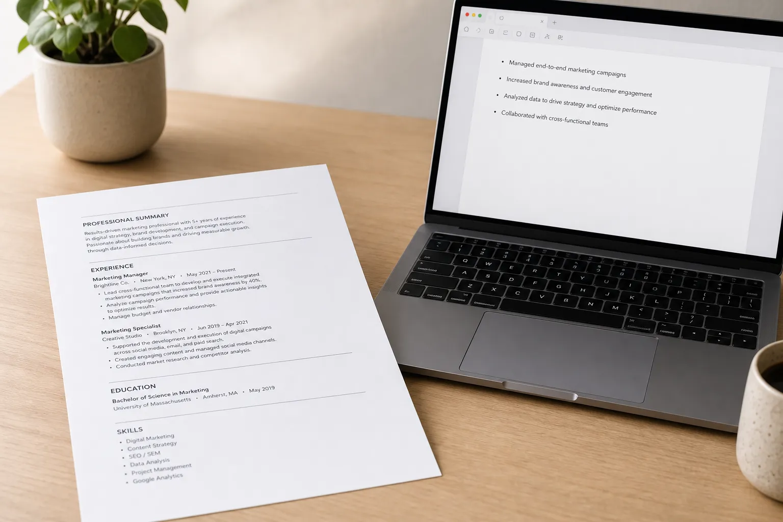 ATS-Friendly Resume Guide: Formatting, Keywords, Examples
